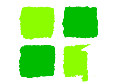 Green squares 1 clipart