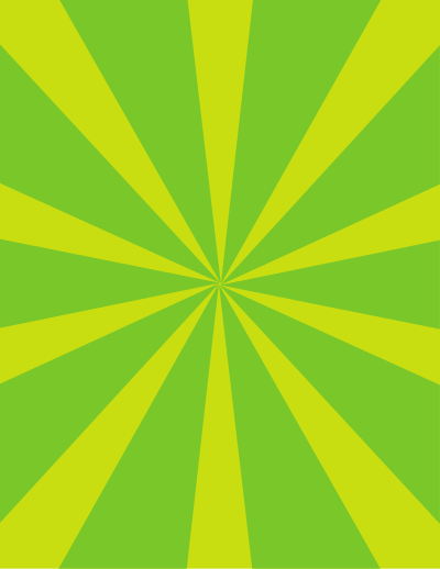 Green sunbeams background clipart