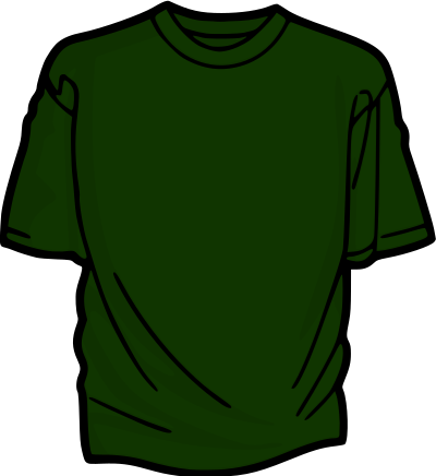 Green T-Shirt clipart