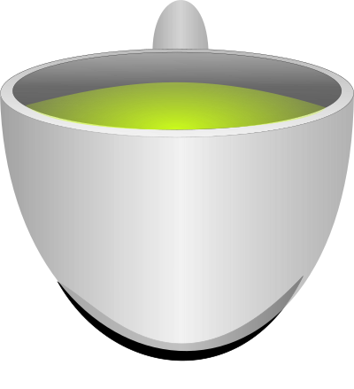 Green Tea Cup clipart
