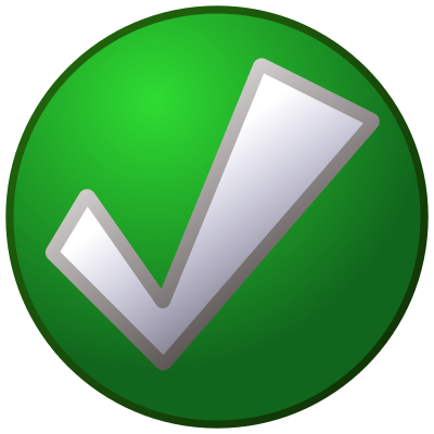 Green-tick clipart