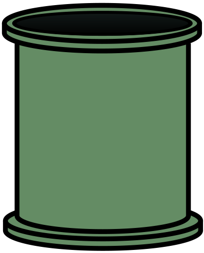 Green water pipe clipart