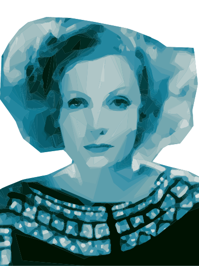 Greta Garbo clipart