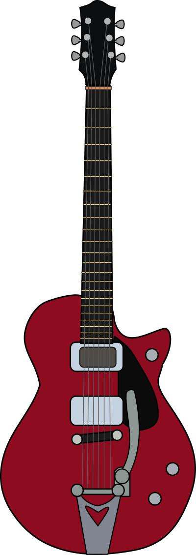 Gretsch Jet Firebird clipart