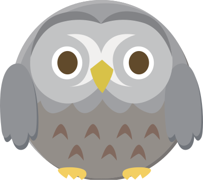 Grey Owl clipart