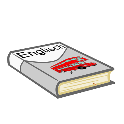 Grey schoolbook clipart
