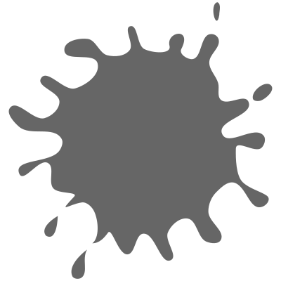 Grey Splat clipart