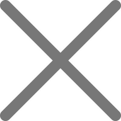 Grey X Icon clipart