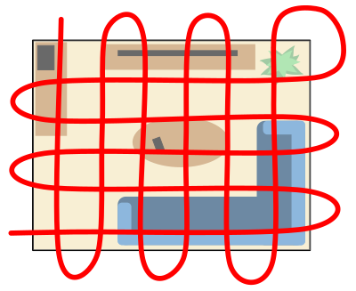 Grid Search Pattern clipart