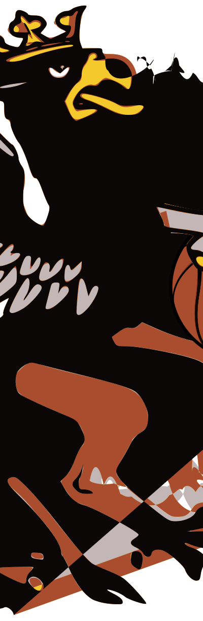 Griffin with Basketball clipart