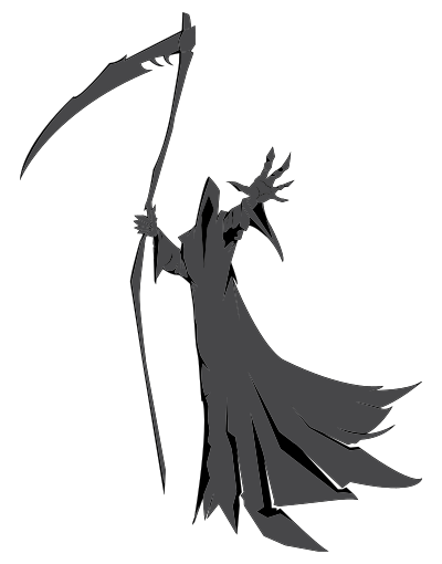 Grim Reaper Illustration clipart