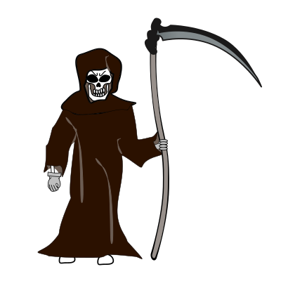 Grim Reaper - Isolated Mix clipart