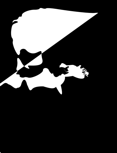 Grim skull clipart
