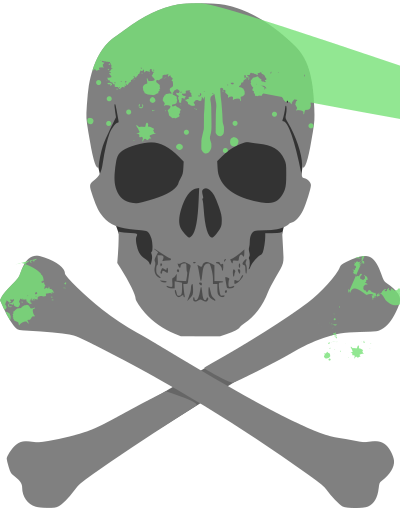 Grime Skull - Remix clipart