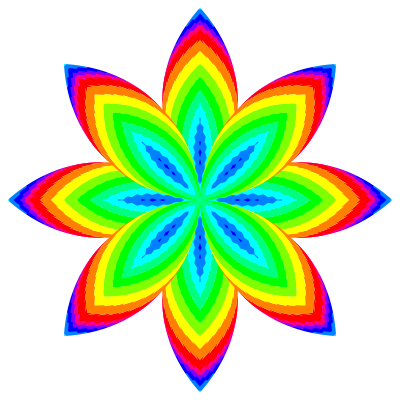 Groovy Geometry 7 clipart