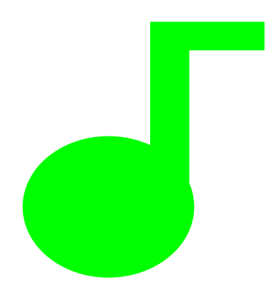 Groovy Note clipart