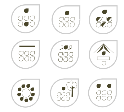 Group icons clipart