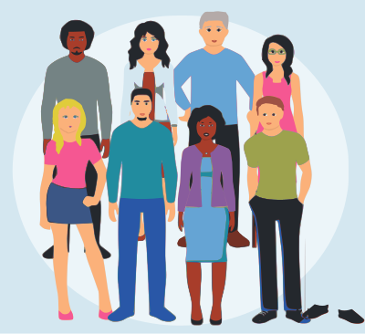 Group of People clipart