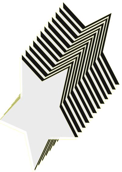 Group of stars clipart