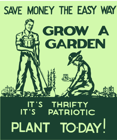 Grow a garden clipart