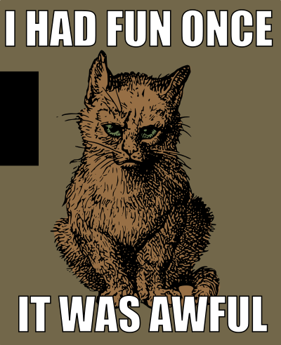 Grumpy cat meme clipart