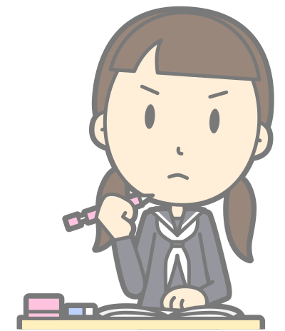 Grumpy Student (#2) clipart