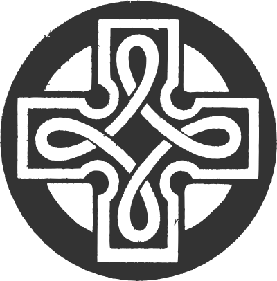 Grungy cemetery cross clipart
