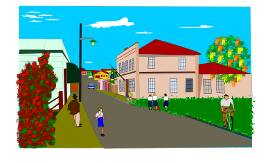 Grupo escolar clipart