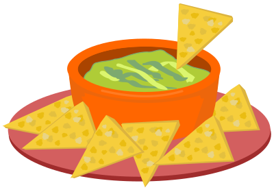 Guacamole Dip clipart