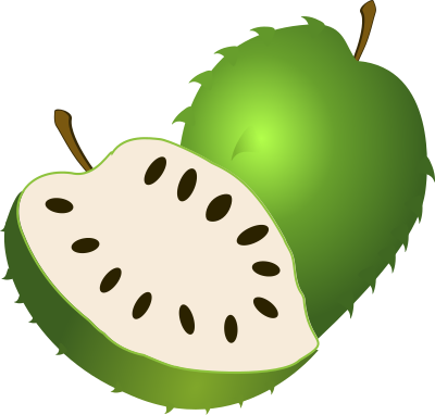 Guanabana Colombiana clipart