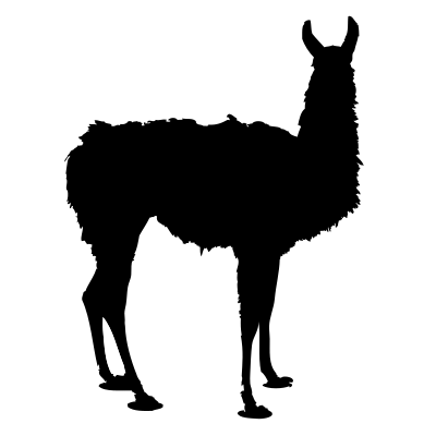 Guanaco clipart