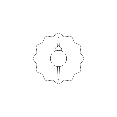 Guilloche Rosette clipart