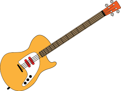 Guitar 3 clipart