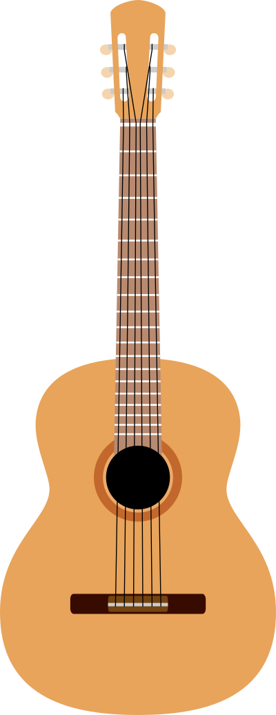 Guitar by Rones clipart