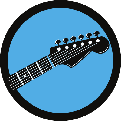 Guitar Circle clipart