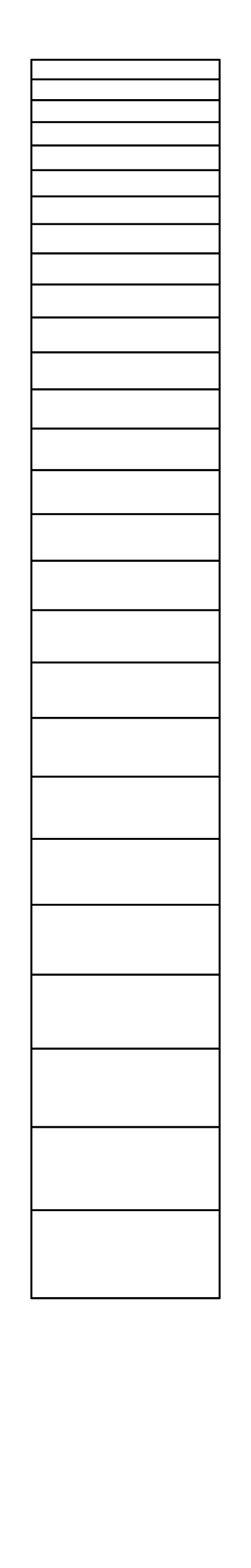 Guitar fretboard 25" scale clipart