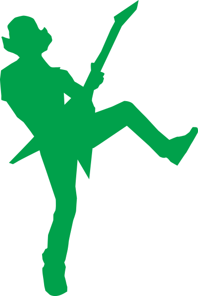 Guitar hero clipart