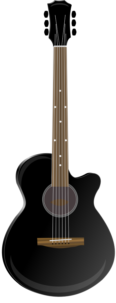 Guitarrra acustica clipart