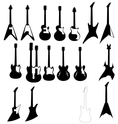 Guitars clipart