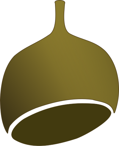 Gumnut shaded 01 clipart