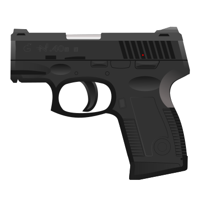 Gun .40 clipart