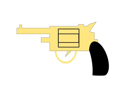 Gun. Pistol. clipart