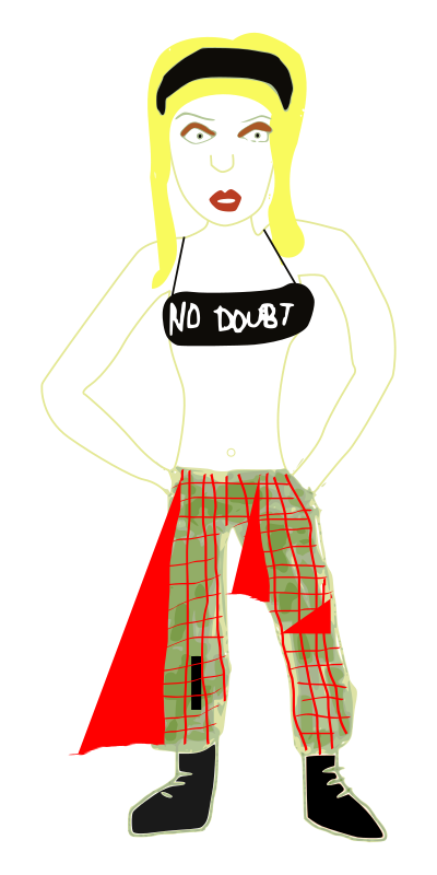 Gwen Stefani clipart