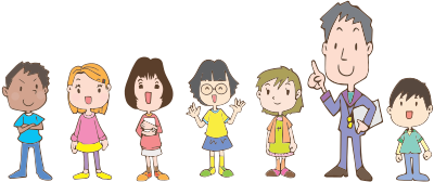 Gym Class and Teacher clipart