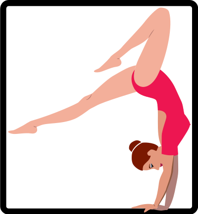 Gymnast clipart