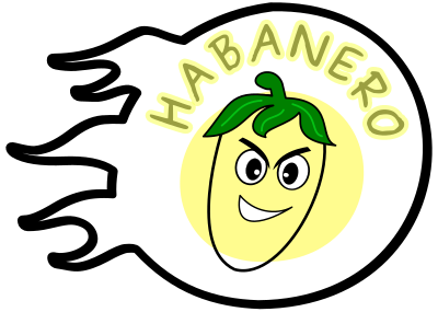 Habanero Badge clipart