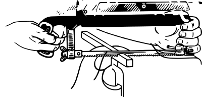 Hacksaw 2 clipart