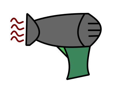 Hair Dryer clipart