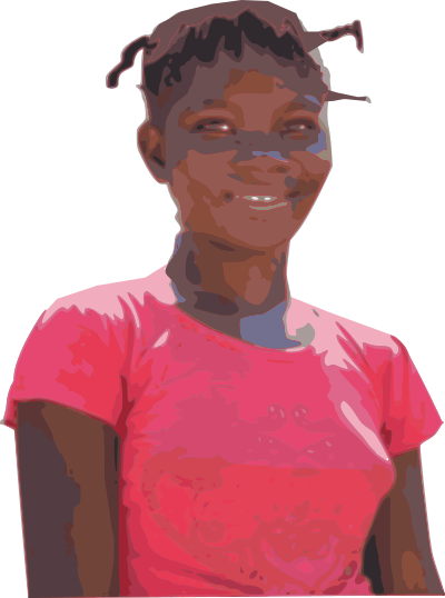 Haitian Lady clipart
