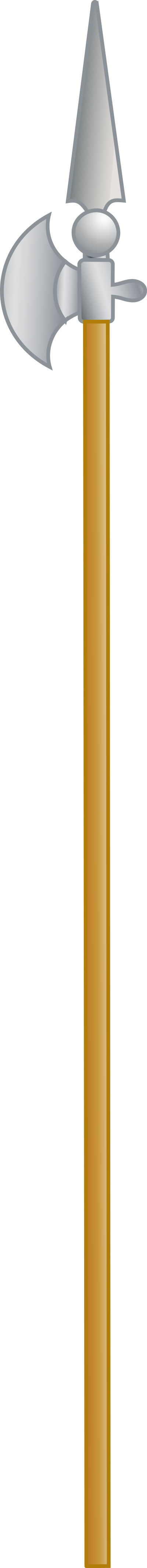 Halberd 2 clipart